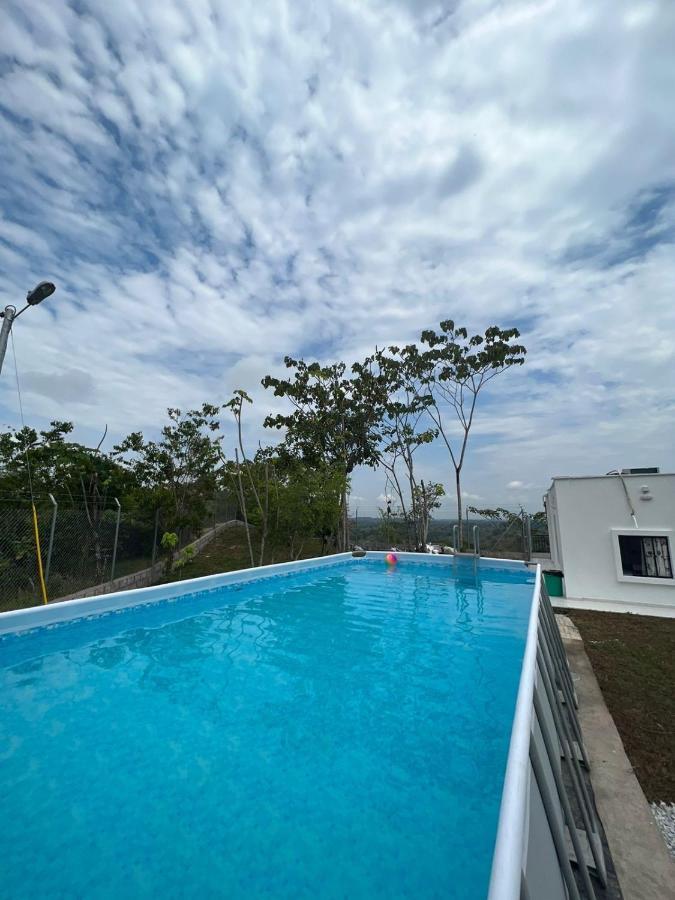 Cabana Campestre Con Piscina En La Hacienda Napoles Doradal ภายนอก รูปภาพ